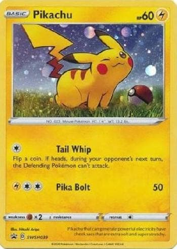 Pikachu (SWSH039/71) — Espada e Escudo Promos