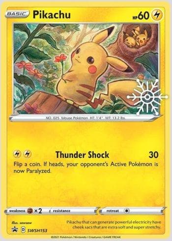 Pikachu (SWSH153/71) — Espada e Escudo Promos