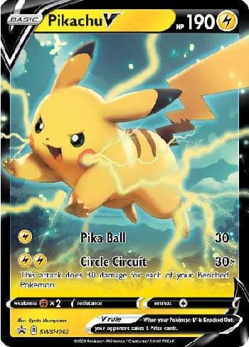 Pikachu-V (SWSH063/71) — Espada e Escudo Promos