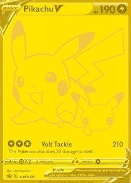 Pikachu-V (SWSH145/71) — Espada e Escudo Promos