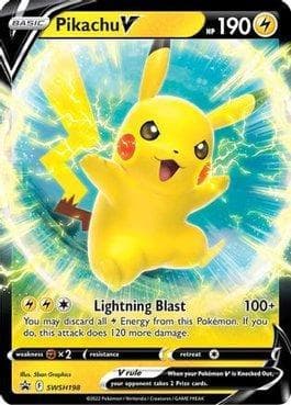 Pikachu-V (SWSH198/71) — Espada e Escudo Promos