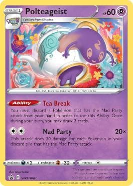 Carta Polteageist (SWSH081/71) do set Espada e Escudo Promos — Pokémon TCG | Bynx