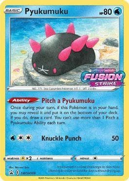 Pyukumuku (SWSH169/71) — Espada e Escudo Promos