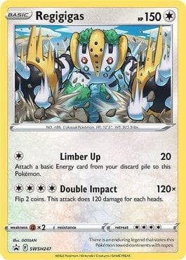 Regigigas (SWSH247/71) — Espada e Escudo Promos