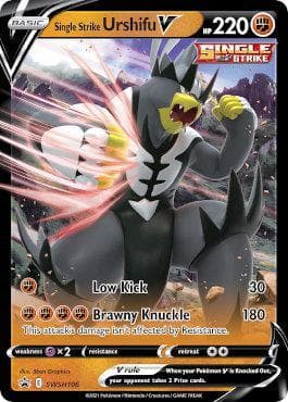 Single Strike Urshifu-V (SWSH106/71) — Espada e Escudo Promos