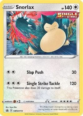 Snorlax (SWSH119/71) — Espada e Escudo Promos