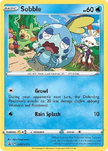 Carta Sobble (SWSH073/71) do set Espada e Escudo Promos — Pokémon TCG | Bynx