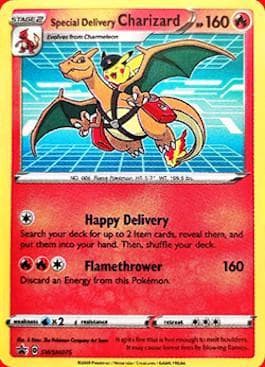 Special Delivery Charizard (SWSH075/71) — Espada e Escudo Promos