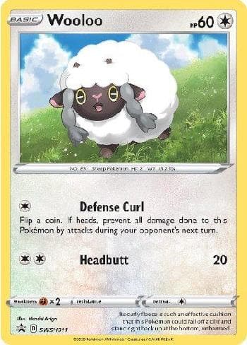 Carta Wooloo (SWSH011/71) do set Espada e Escudo Promos — Pokémon TCG | Bynx