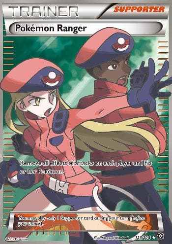 Carta Pokémon Ranger (113/114) do set Cerco de Vapor — Pokémon TCG | Bynx