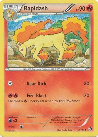 Rapidash (17/114) — Cerco de Vapor