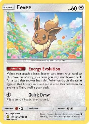 Eevee (101a/149) — Sol e Lua