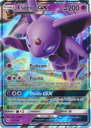 Espeon-GX (61/149) — Sol e Lua