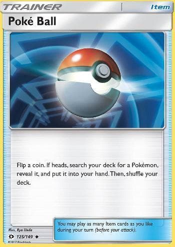 Poké Ball (125b/149) — Sol e Lua