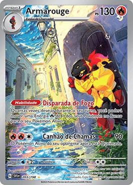 Carta Armarouge (203/198) do set Escarlate e Violeta — Pokémon TCG | Bynx