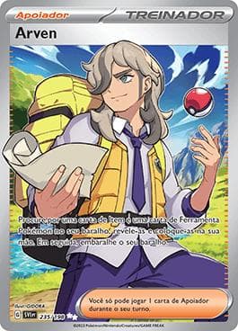 Carta Arven (235/198) do set Escarlate e Violeta — Pokémon TCG | Bynx