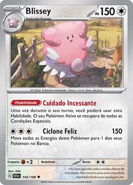 Carta Blissey (145/198) do set Escarlate e Violeta — Pokémon TCG | Bynx