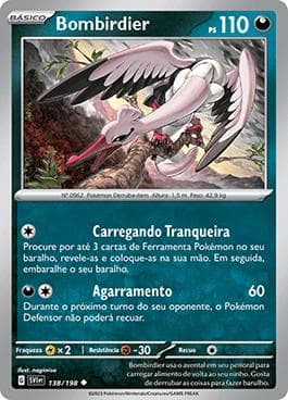 Carta Bombirdier (138/198) do set Escarlate e Violeta — Pokémon TCG | Bynx