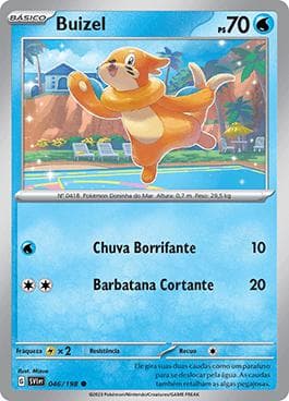 Carta Buizel (046/198) do set Escarlate e Violeta — Pokémon TCG | Bynx