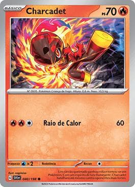 Carta Charcadet (040/198) do set Escarlate e Violeta — Pokémon TCG | Bynx