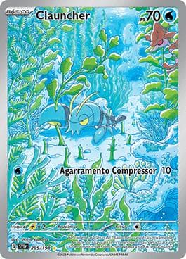 Carta Clauncher (205/198) do set Escarlate e Violeta — Pokémon TCG | Bynx