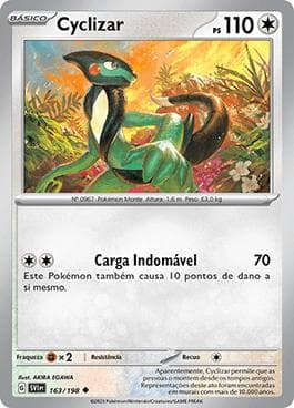 Carta Cyclizar (163/198) do set Escarlate e Violeta — Pokémon TCG | Bynx