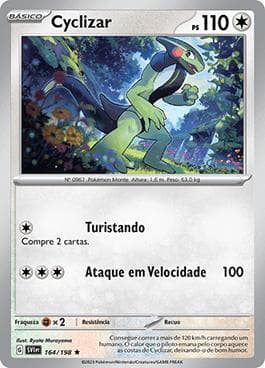 Carta Cyclizar (164/198) do set Escarlate e Violeta — Pokémon TCG | Bynx