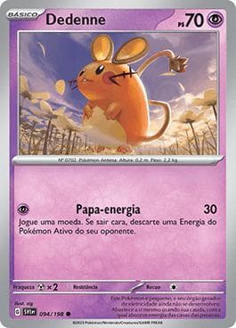 Carta Dedenne (094/198) do set Escarlate e Violeta — Pokémon TCG | Bynx
