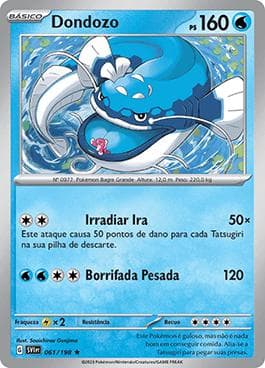 Carta Dondozo (061/198) do set Escarlate e Violeta — Pokémon TCG | Bynx