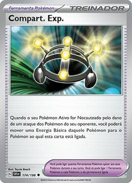 Carta Exp. Share (174/198) do set Escarlate e Violeta — Pokémon TCG | Bynx