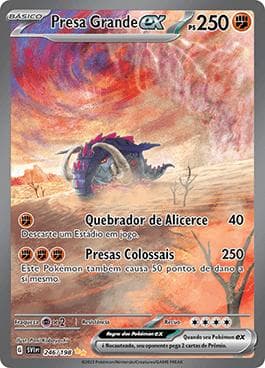 Carta Great Tusk ex (246/198) do set Escarlate e Violeta — Pokémon TCG | Bynx