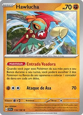 Hawlucha (118/198) — Escarlate e Violeta