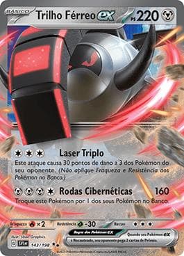 Carta Iron Treads ex (143/198) do set Escarlate e Violeta — Pokémon TCG | Bynx