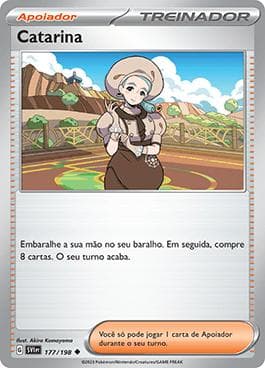 Carta Katy (177/198) do set Escarlate e Violeta — Pokémon TCG | Bynx