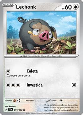 Lechonk (155/198) — Escarlate e Violeta