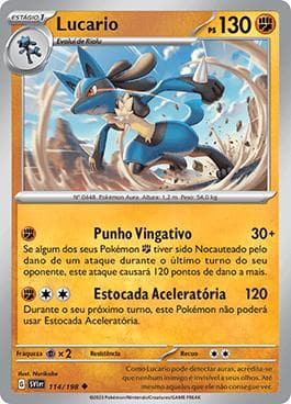 Lucario (114/198) — Escarlate e Violeta