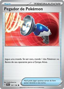 Carta Pokemon Catcher (187/198) do set Escarlate e Violeta — Pokémon TCG | Bynx