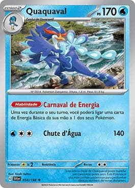 Quaquaval (054/198) — Escarlate e Violeta
