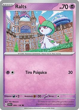 Carta Ralts (084/198) do set Escarlate e Violeta — Pokémon TCG | Bynx