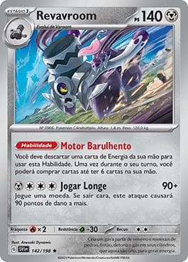 Carta Revavroom (142/198) do set Escarlate e Violeta — Pokémon TCG | Bynx
