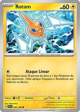 Carta Rotom (069/198) do set Escarlate e Violeta — Pokémon TCG | Bynx