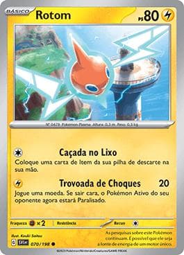 Carta Rotom (070/198) do set Escarlate e Violeta — Pokémon TCG | Bynx