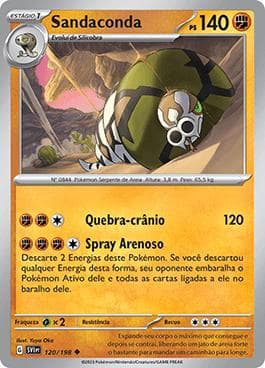 Sandaconda (120/198) — Escarlate e Violeta