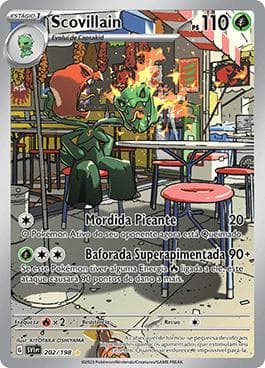 Carta Scovillain (202/198) do set Escarlate e Violeta — Pokémon TCG | Bynx