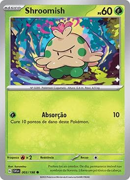 Carta Shroomish (003/198) do set Escarlate e Violeta — Pokémon TCG | Bynx