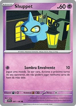 Carta Shuppet (087/198) do set Escarlate e Violeta — Pokémon TCG | Bynx