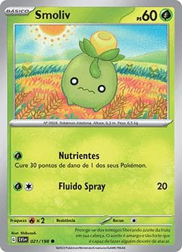 Carta Smoliv (021/198) do set Escarlate e Violeta — Pokémon TCG | Bynx