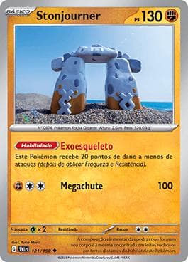 Carta Stonjourner (121/198) do set Escarlate e Violeta — Pokémon TCG | Bynx