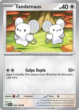 Carta Tandemaus (160/198) do set Escarlate e Violeta — Pokémon TCG | Bynx