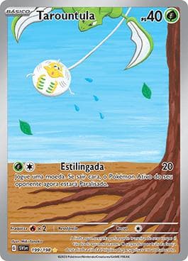 Carta Tarountula (199/198) do set Escarlate e Violeta — Pokémon TCG | Bynx